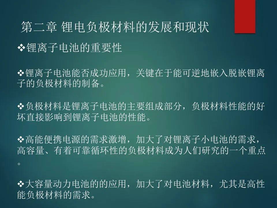 锂离子电池负极材料详解！